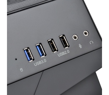 Silverstone Redline RL06 Rood/Zwart + tempered glass window