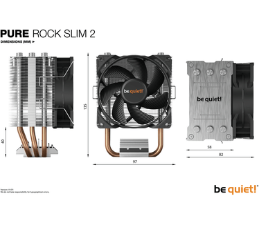 be quiet! Pure Rock Slim 2