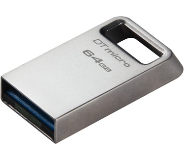 Kingston DataTraveler Micro 3.2 Gen 1 64GB Zilver