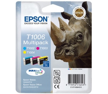 Epson Multipack 3-kleur T1006 DURABrite Ultra Ink