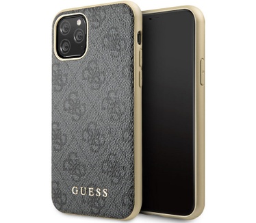Guess 4G Hard Case - Apple iPhone 11 Pro (5.8'') - Grijs  Grijs