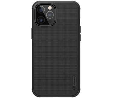 Nillkin Frosted Shield Hard Case - iPhone 12 Pro Max (6.7") Zwart Zwart