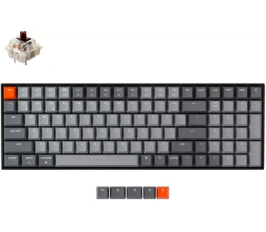 Keychron K4-A3 US White led brown