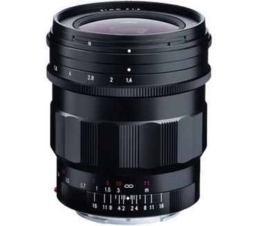 Voigtländer Nokton 21 mm / 1.4 asph. (Sony E, Volledig formaat), Objectief, Zwart