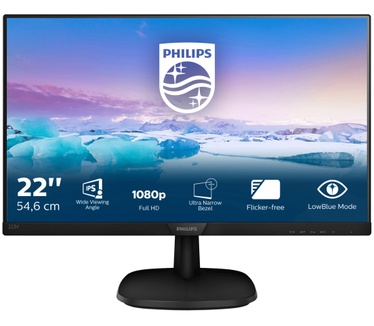 Philips 223V7QHAB/00 Zwart