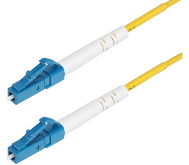 Startech.com 5m LC naar LC (UPC) OS2 Single Mode Simplex Glasvezel Kabel, 9/125µm, Laser Optimized, 40G/100G, Flexibel Buigen, Low Insertion Loss, LSZH Fiber Patchkabel