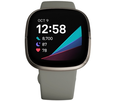 Fitbit Versa Sense Sage Grey Silver