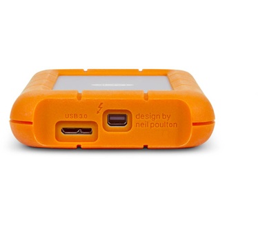 LaCie Rugged Thunderbolt en USB 3.0 SSD 120GB Oranje