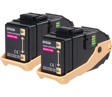 Epson AL-C9300N Double Pack Toner Cartridge Magenta 7.5kx2