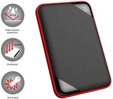 Silicon Power 40TB Touch TBPHD62 COB USB 62.0 compacte flashdrive Titanium