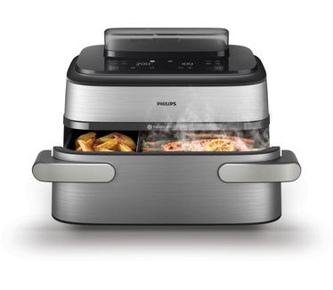 Philips Philips Airfryer 5000-serie Megabasket met Stoomfunctie