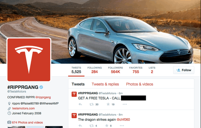 Tesla hack