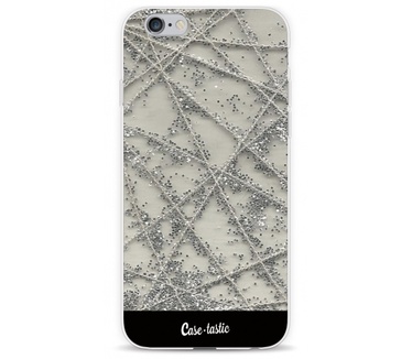 Casetastic Softcover Apple iPhone 6S - Sparkle Net Black