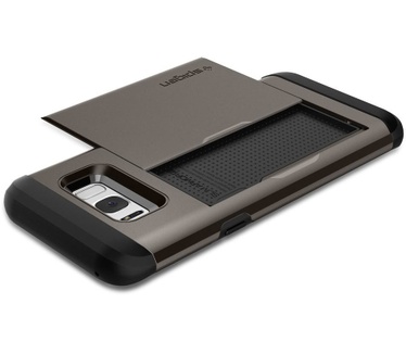 Spigen Samsung Galaxy S8 Plus Hoesje Slim Armor CS  Zwart
