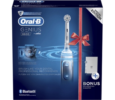 Oral-B Genius 8600 Elektrische Tandenborstel Zilver Powered By Braun