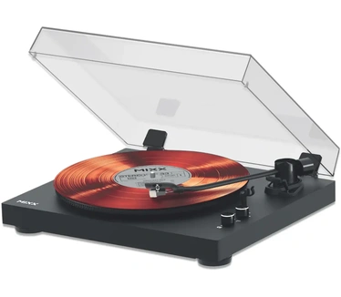 Mixx Audio MIXX Analog 5 Stereo Vinyl Record Player Deck - Black