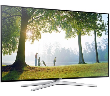 Samsung UE55H6240AW Zilver, Zwart
