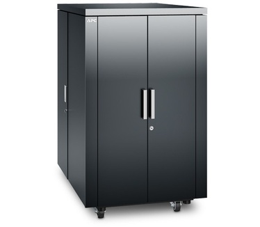 APC NetShelter CX 24U Geluiddempende 'Server Room in a Box', Shock Packaging, Donker Grijs