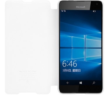 Nillkin New Sparkle Book Case voor Microsoft Lumia 650 - Wit