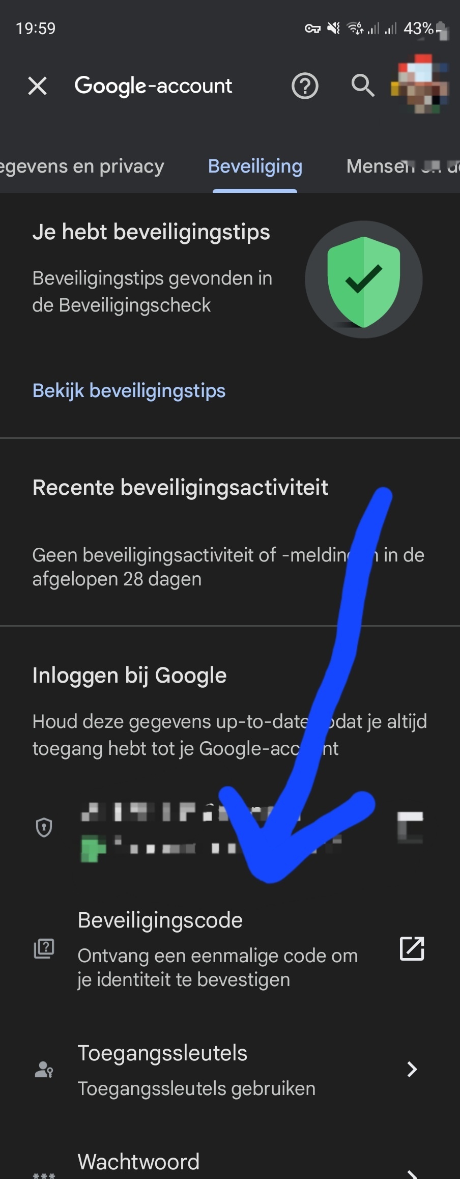 Gmail herstellen lukt niet en hosting GoT