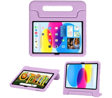 Accezz Kidsproof Backcover met handvat iPad 10.9 (2022) - Lila