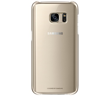 Samsung Galaxy S7 Clear Cover - EF-QG930CF - Gold