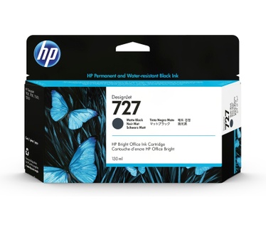 HP 727 matzwarte DesignJet inktcartridge, 130 ml