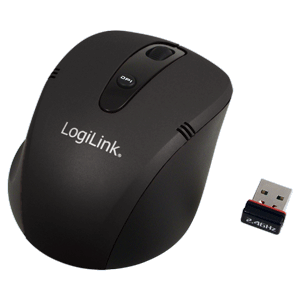 LogiLink  Maus Optical Wireless 2.4 GHz black