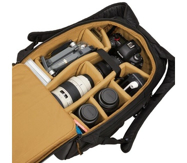 Case Logic Viso Large Camera Rugzak Grafiet, Oranje, Zwart