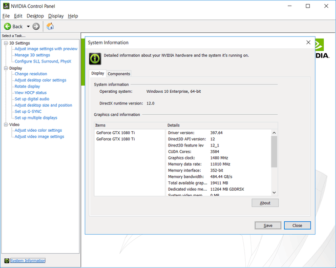 Nvidia Control Panel