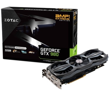 Zotac GeForce GTX 980 4GB AMP! Extreme Edition