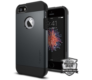 Spigen Tough Armor Apple iPhone SE Case  Grafiet