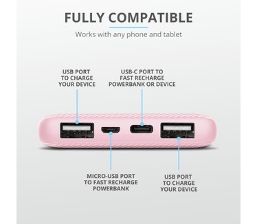 Trust Primo Ultra-thin Powerbank 5.000 mAh Mint