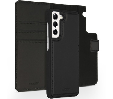 Accezz Premium Leather 2 in 1 Wallet Bookcase Samsung Galaxy S21 FE - Zwart