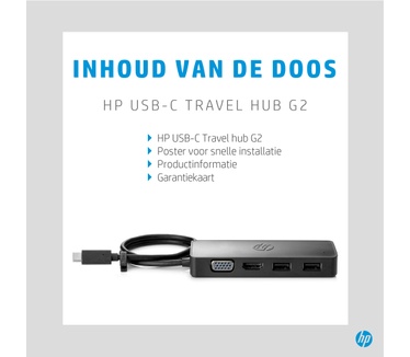 HP USB-C Travel Hub G2