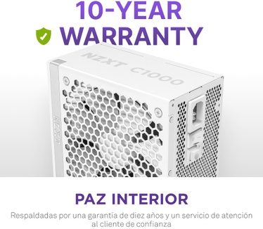 NZXT C1000 Gold ATX 3.1, Wit