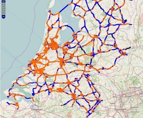 Netwerk bereik volgens test Omnitele
