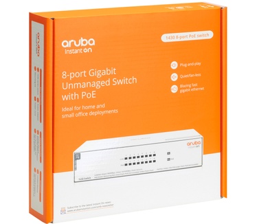 Aruba Instant On 1430 8G Class4 PoE 64W Switch