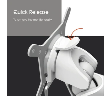 Vogel's MOMO 2137B Monitorarm Wit