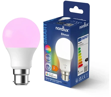 Nordlux 2270042201 Gloeilamp-lamp Energielabel F (A - G) B22 Peer Besturing via App, Dimbaar 1 stuk(s)
