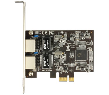 Delock PCI Express Card > 2 x Gigabit LAN