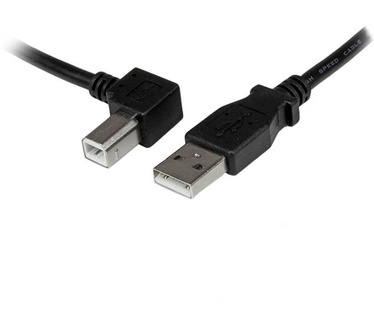 Startech.com 1 m USB 2.0 A naar linkshoekige B-kabel   M/M