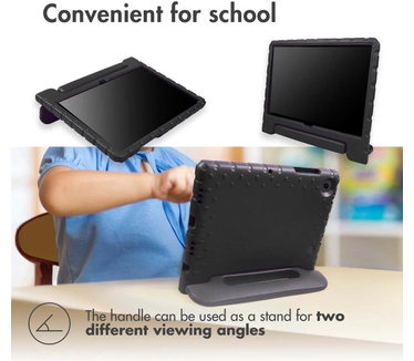 Accezz Kidsproof Backcover met handvat iPad 10.9 (2022) - Zwart