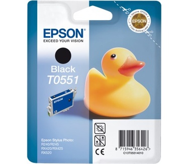Epson inktpatroon Black T0551