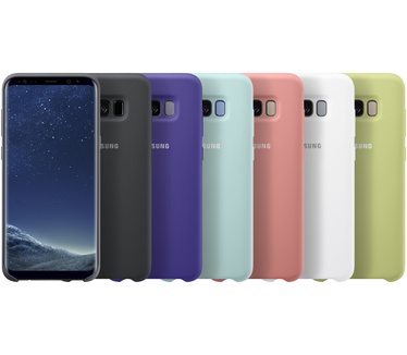Samsung Silicone Cover Galaxy S8+ (Galaxy S8+) Zwart