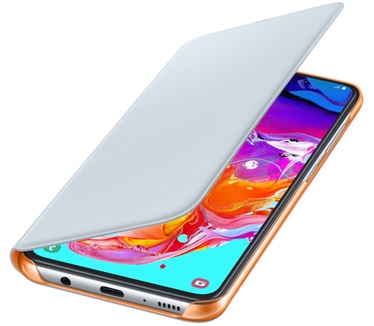 Samsung Galaxy Galaxy A70 Wallet Cover Wit (Galaxy A70) Wit