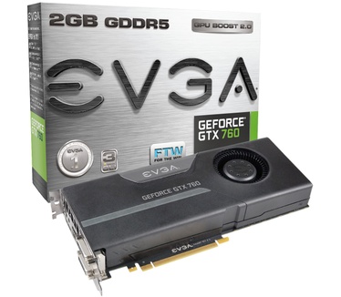 EVGA GeForce GTX 760 2GB FTW