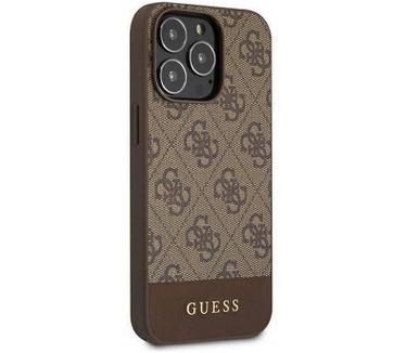 Guess 4G Stripe Back Case - Apple iPhone 13 Pro Max (6.7") Bruin Bruin
