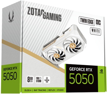 Zotac Gaming GeForce RTX 5050 Twin Edge OC White Edition