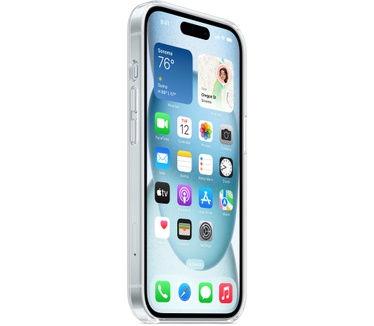 Apple Doorzichtig hoesje met MagSafe voor iPhone 15
